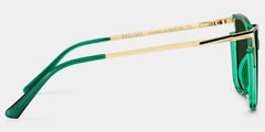 Cateye Yomary Green Eyeglasses and Glasses Frames Deals