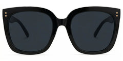 Ebony Square Black Glasses and Eyeglasses