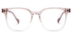 Chloe Pink Square Prescription Glasses | Zeelool