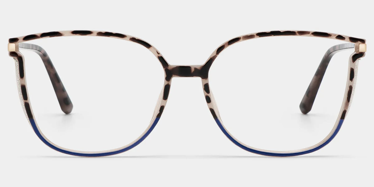Rodz Tortoise-Blue Eyeglasses with Designer Frame