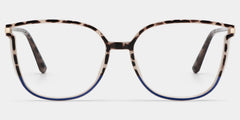 Rodz Tortoise-Blue Eyeglasses with Designer Frame