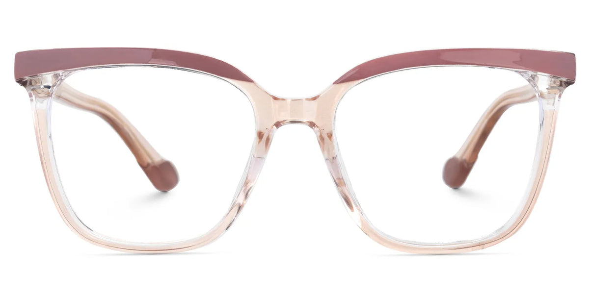 Square Tawana Purple Glasses deals -Zeelool Glasses
