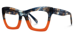 New Arrival Orange Color for Benitez Frame Glasses | Zeelool