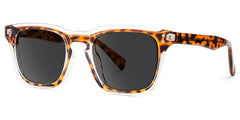 Tr90 Eyeglasses Frames With Rectangle Shape and Tortoise Color