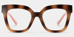 Malcolm Square Burnt Umber Frame Glasses | Zeelool