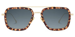 Gifford Rectangle Tortoise Frame Glasses | Zeelool