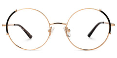 Rindy Round Black Glasses