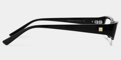 Trevor Black Half Frame Rectangle Glasses For Ladies | ZEELOOL