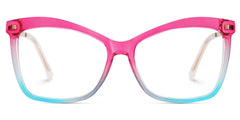 Pink-Blue Color Eyeglasses for Isaebella Frame Glasses | Zeelool
