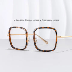 Ozzy Square Clear Glasses | Zeelool Glasses