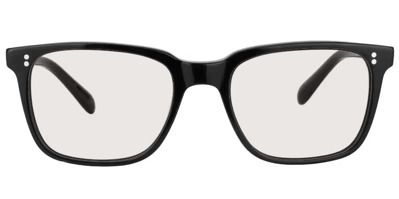 Lamont Rectangle Black Eyeglasses and Glasses Frames