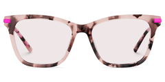 Eliot Rectangle Eyewear with Tortoise