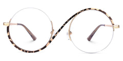 Flozif Tortoise Round Frame Glasses deals -Zeelool