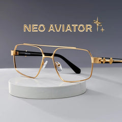 Sterling Eyeglasses in Aviator Gold Frame | ZEELOOL
