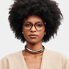 Vivienne Pink Frame Glasses with Rectangle Frame Online | ZEELOOL
