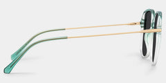 Payton Geometric Green Sunglasses | Zeelool Glasses