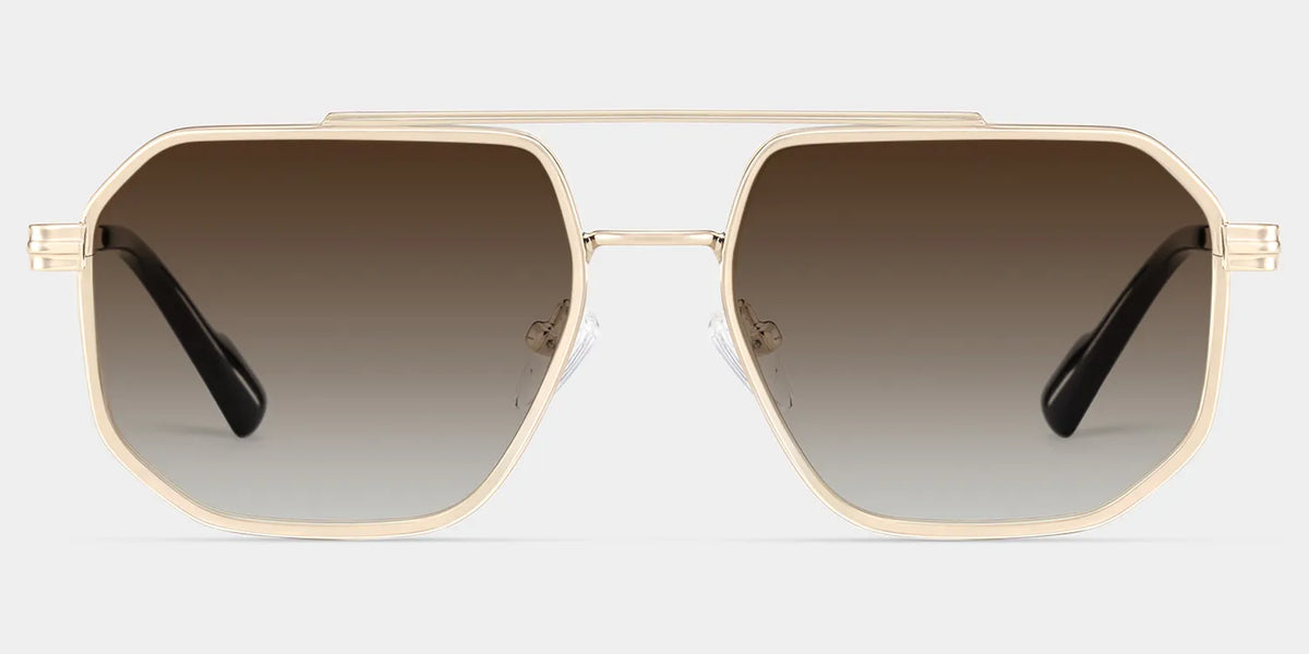 Autumn metal frame aviator glasses Online | ZEELOOL