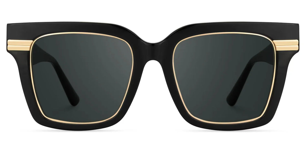 Taylor Square Black Color Frame Sunglasses for females | Zeelool