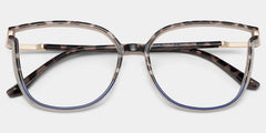 Rodz Tortoise-Blue Eyeglasses with Designer Frame