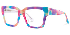 Pop  Acetate Colorful Frame Glasses with Square Shape | Zeelool
