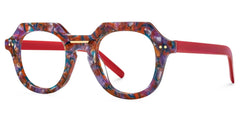 Floral Geometric Eyewear - Jameica on Sale | Zeelool
