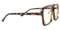 Aviator Tortoise-Gold Glasses | Zeelool Glasses