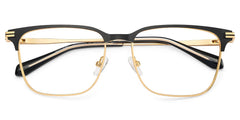 Marshall Gold Rectangle Prescription Glasses | Zeelool