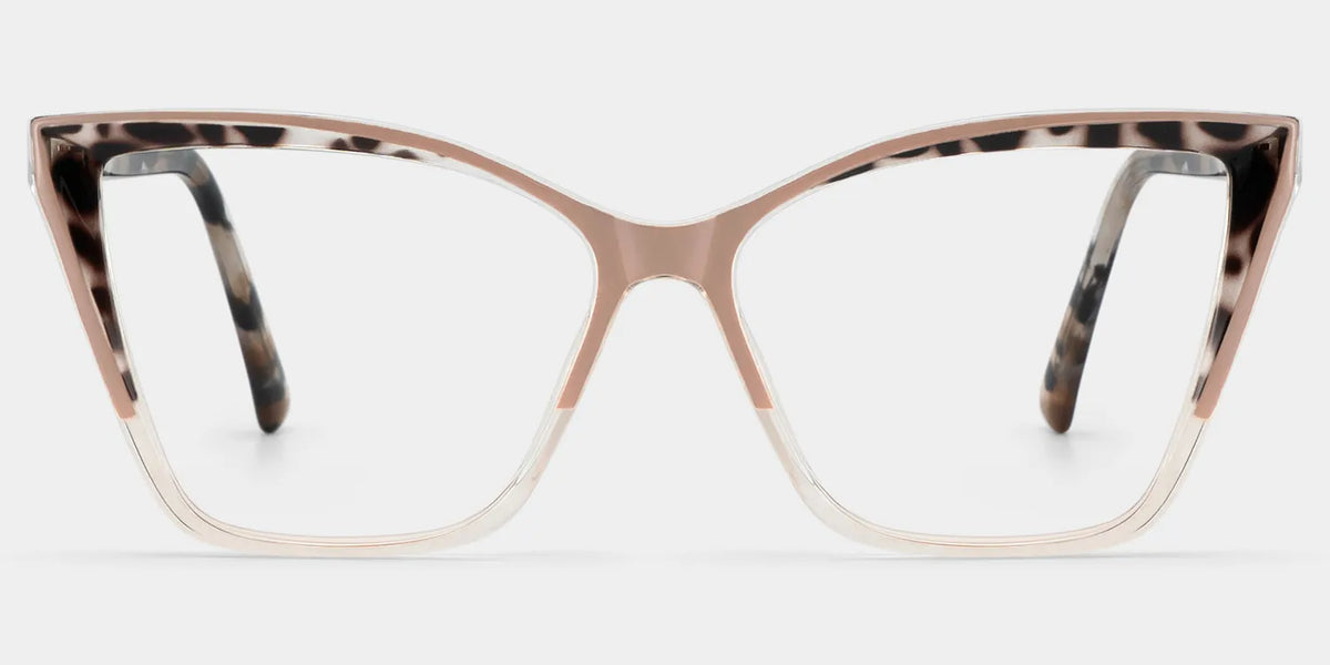 Cateye Adalis Beige Glasses deals -Zeelool Glasses