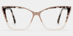 Cateye Adalis Beige Glasses deals -Zeelool Glasses