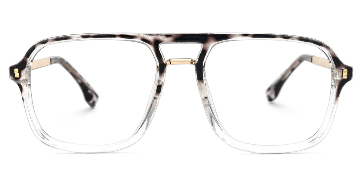 Aviator Kilworth Two-Tone Glasses deals -Zeelool Glasses