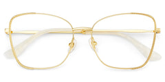Kai Eyeglasses in Butterfly Gold Frame | Zeelool