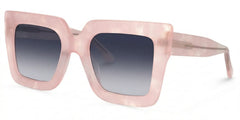 Brandon Square Pink Wide Frame Glasses | Zeelool Optical