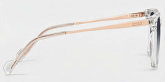 Thin Clear Frame Glasses With Square Shape