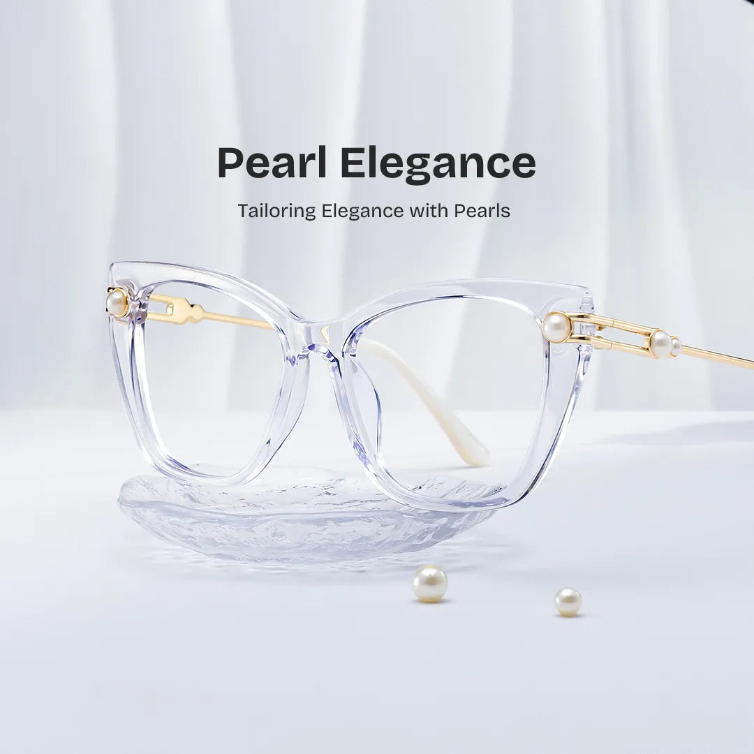 Victor Eyeglasses in Cat eye Clear Frame | Zeelool