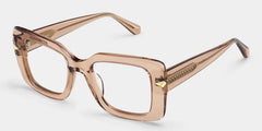 Neon Beige Frame Prescription Glasses with Square Shape | ZEELOOL