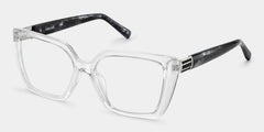 Emery Clear Geometric Artistik Eyewear | ZEELOOL