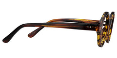 Giggs Round Eyeglasses with Tortoise Narrow Frame