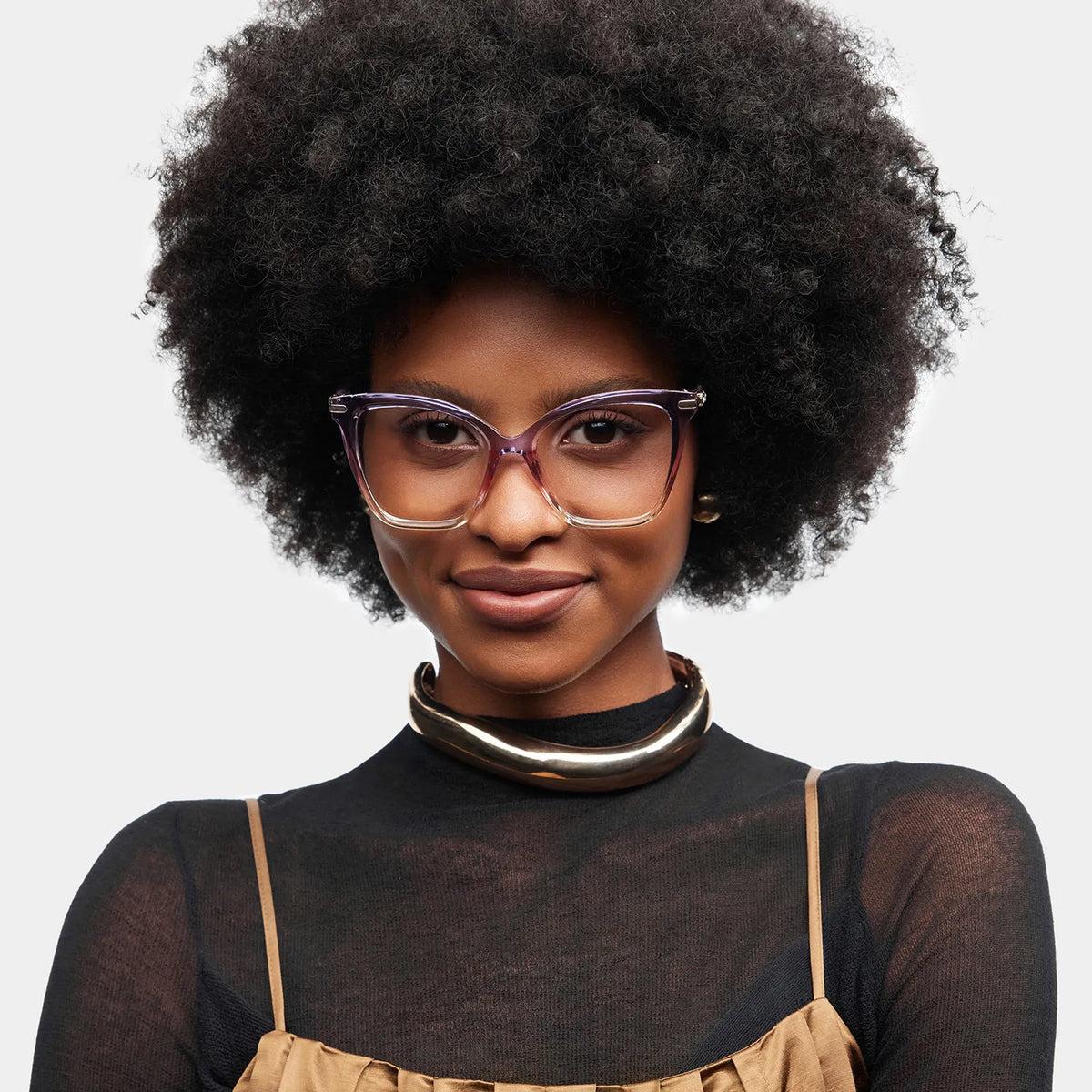 Lamar Multicolor Frame Glasses with Butterfly Frame Online | ZEELOOL