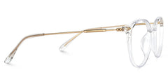Judsy Round Clear Glasses | Zeelool Glasses