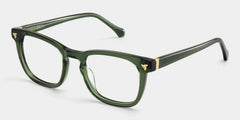Heather Green Frame Glasses with Square Frame Online | ZEELOOL