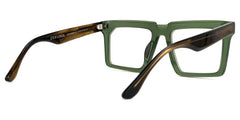 Moreland Rectangle Green Eyeglasses & Glasses Frames