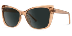 Farris Transparent Square Frame Sunglasses for Women | Zeelool