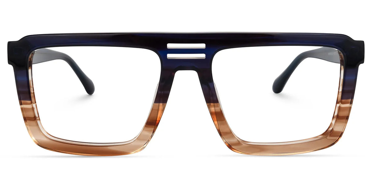 Yamilex Square Two-Tone Glasses | Zeelool Glasses