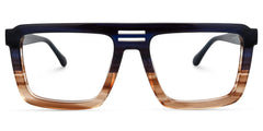 Yamilex Square Two-Tone Glasses | Zeelool Glasses