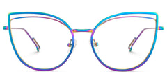Spivey Cateye Metal Full Frame Eyeglasses | Zeelool