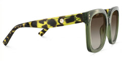 Women's Green Glasses With Square Shape