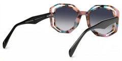 Bobbie Geometric Pink-Tortoise Eyeglasses & Frames