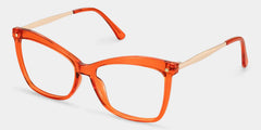 Isaebella Butterfly Orange Eyeglasses and Glasses Frame