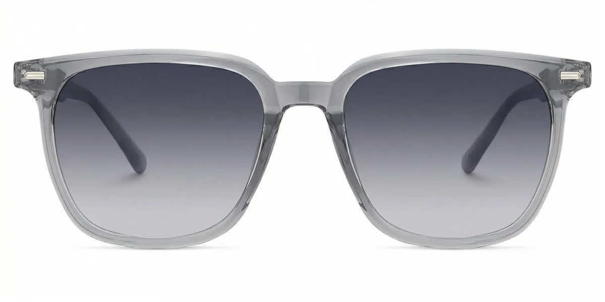 Square Grey Eyeglasses Eliza TR-90 Frame Glasses