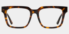 Harriet Square Tortoise Frame Eyeglasses for Man| ZEELOOL